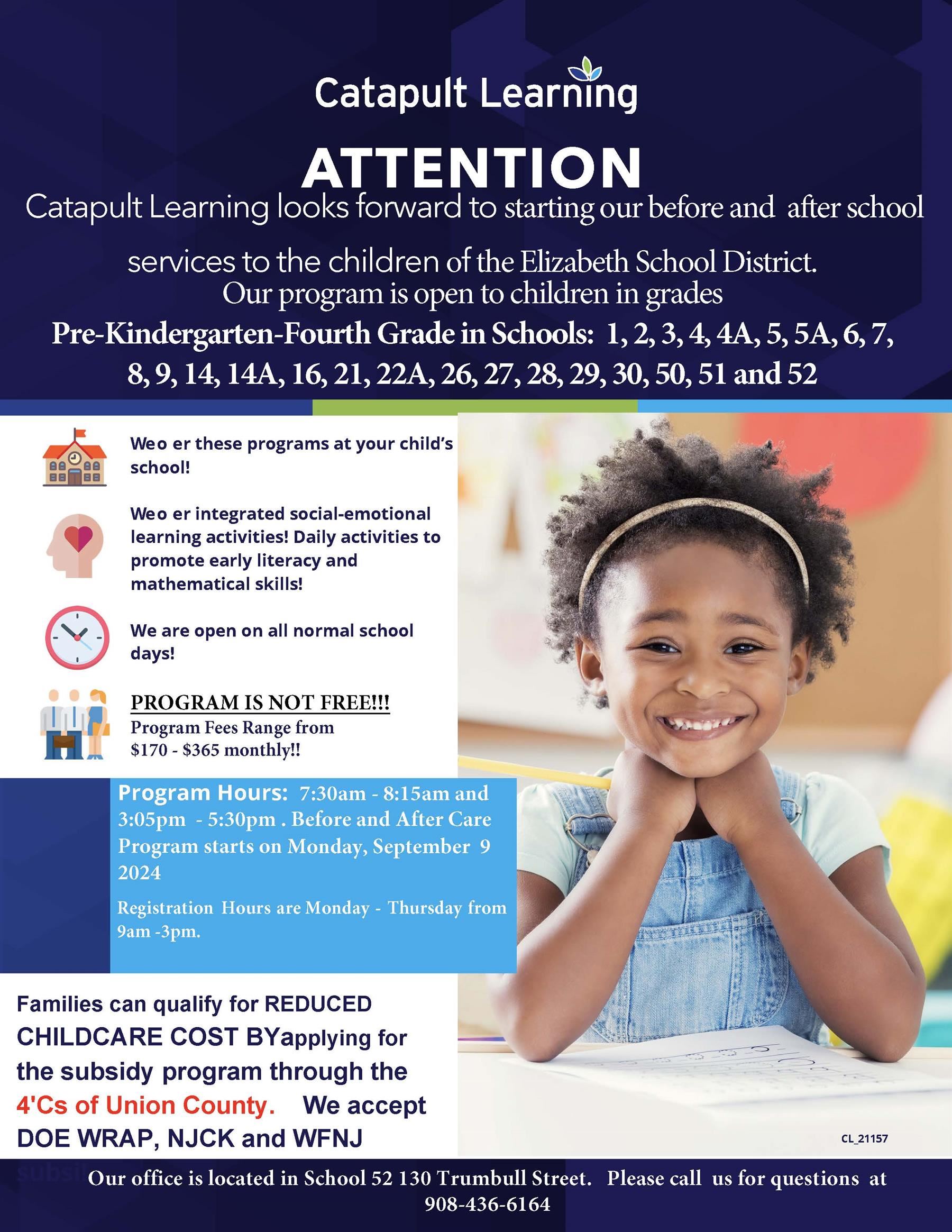 Catapult Learning Flyer English